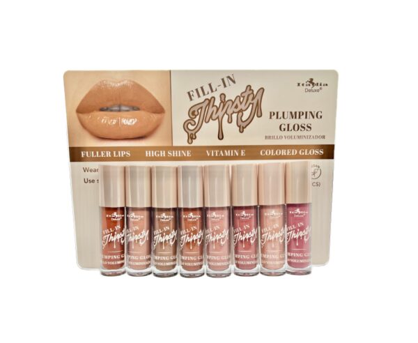 gloss thirsty 8 piezas italia deluxe