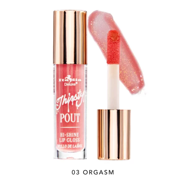 SET DE 4 GLOSS THIRSTY POUT SPICY ITALIA DELUXE