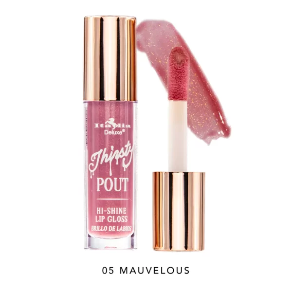 SET DE 4 GLOSS THIRSTY POUT SPICY ITALIA DELUXE